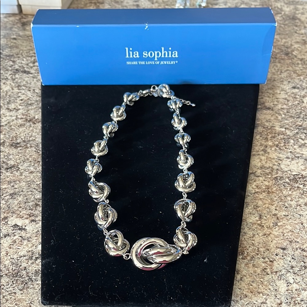 Lia Sophia Silver Necklace